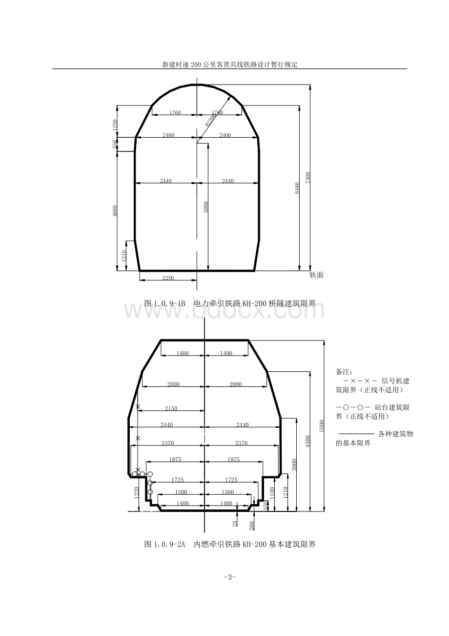 新建时速200公里客货共线铁路设计暂行规定.doc_第3页