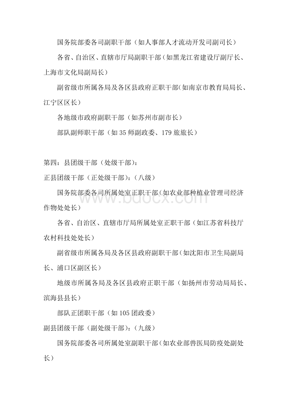 公务员职务与级别对应关系文档格式.docx_第3页