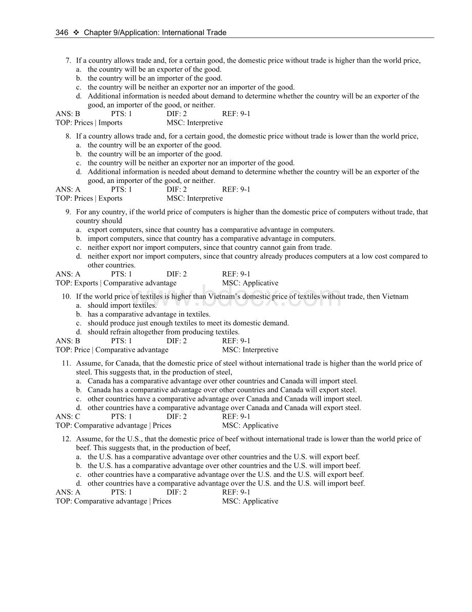 经济学原理对应练习09Word文件下载.doc_第2页