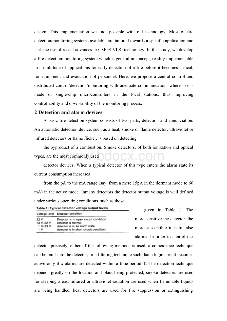 Multiplesingle-chipmicrocomputerapproachtofiredetectionandmonitoringsystem.docx_第3页