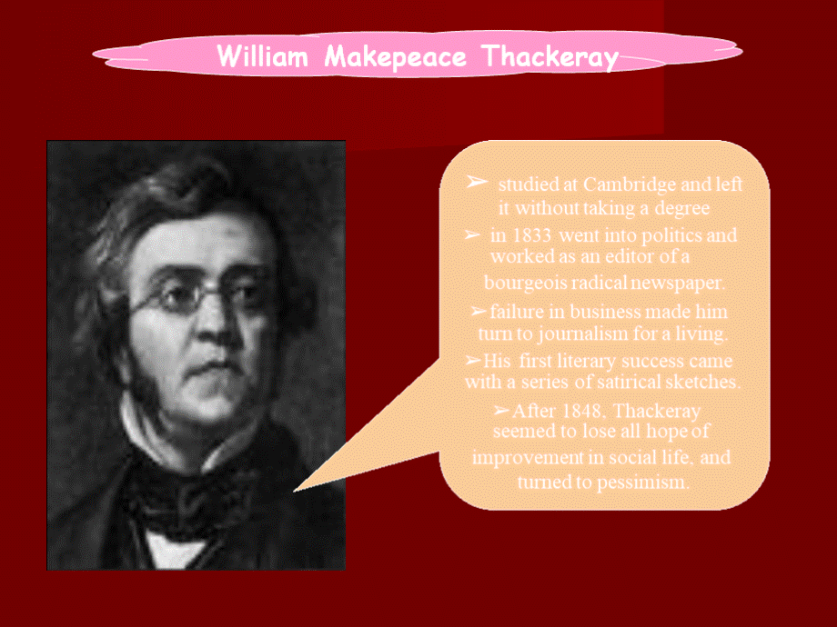 William Makepeace Thackeray萨克雷.pptx_第3页