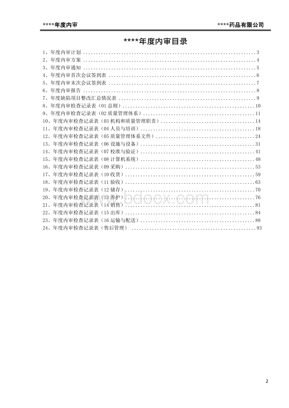 药品批发企业年度内审报告Word格式.docx_第2页