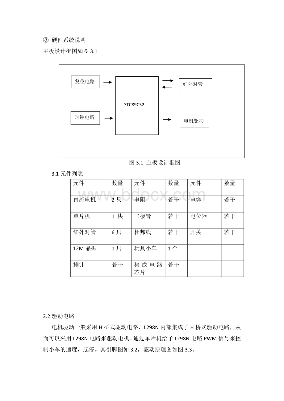 智能避障小车设计-中期报告.doc_第3页