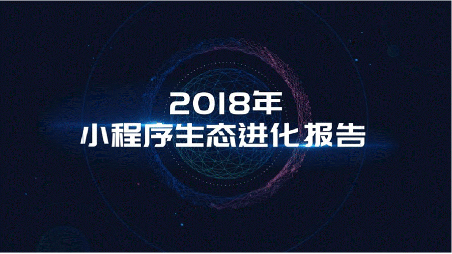 2018-2019年小程序行业生态进化研究报告.pptx