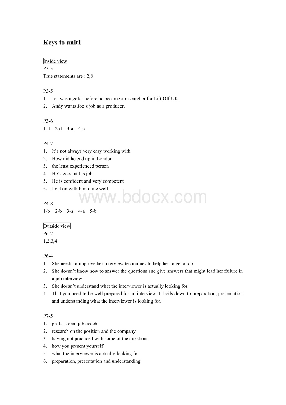 新标准大学英语视听说教程4答案文档格式.doc