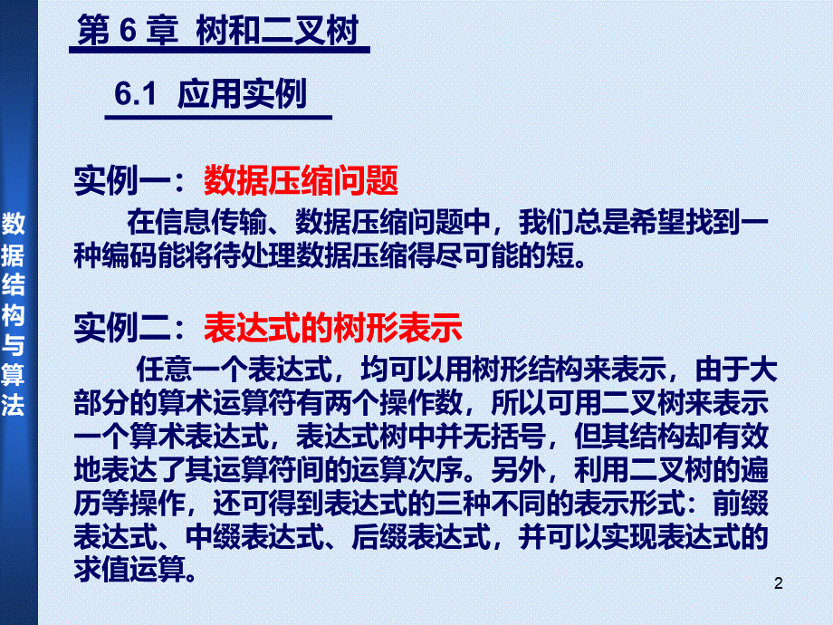 数据结构与算法教学课件ppt作者王曙燕chapter6树和二叉树PPT课件下载推荐.ppt_第2页