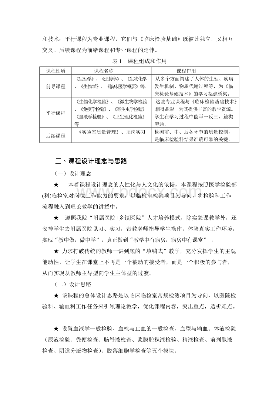 医学检验技术专业课程标准.docx_第2页