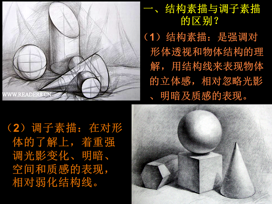 单纯丰富造型基础素描课件高中美术人美版绘画.ppt_第2页