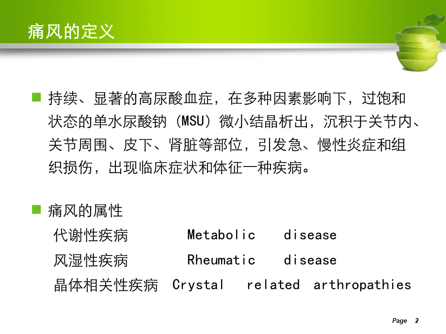 痛风的诊治及调护PPT推荐.ppt_第2页