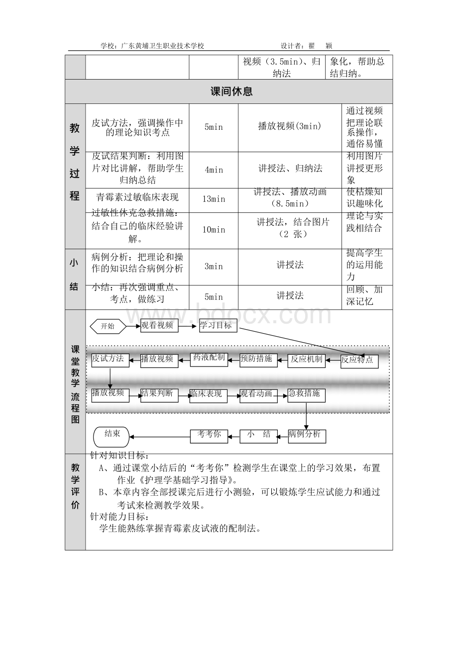 青霉素过敏试验授课教案.docx_第3页