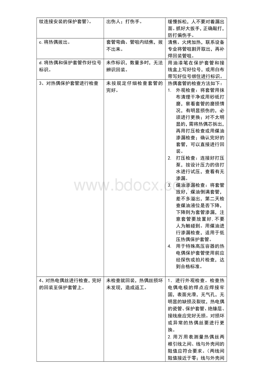 热电偶检修作业指导书文档格式.doc_第3页