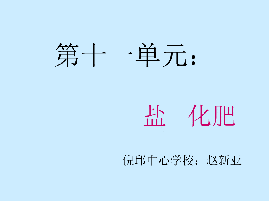 九年级化学盐和化肥全解PPT文档格式.ppt