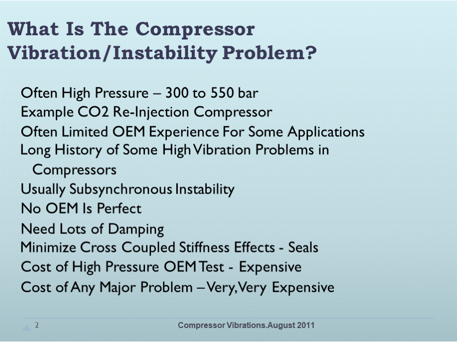 轴承、阻尼器和密封对压缩机振动的影响.pptx_第2页