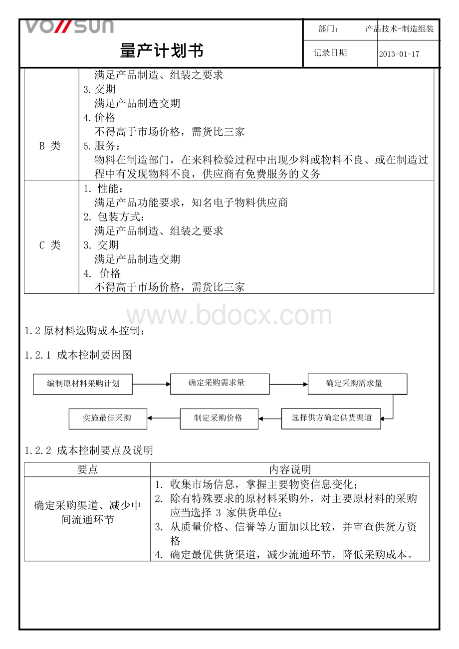 产品技术-制造组装量产计划书.docx_第3页