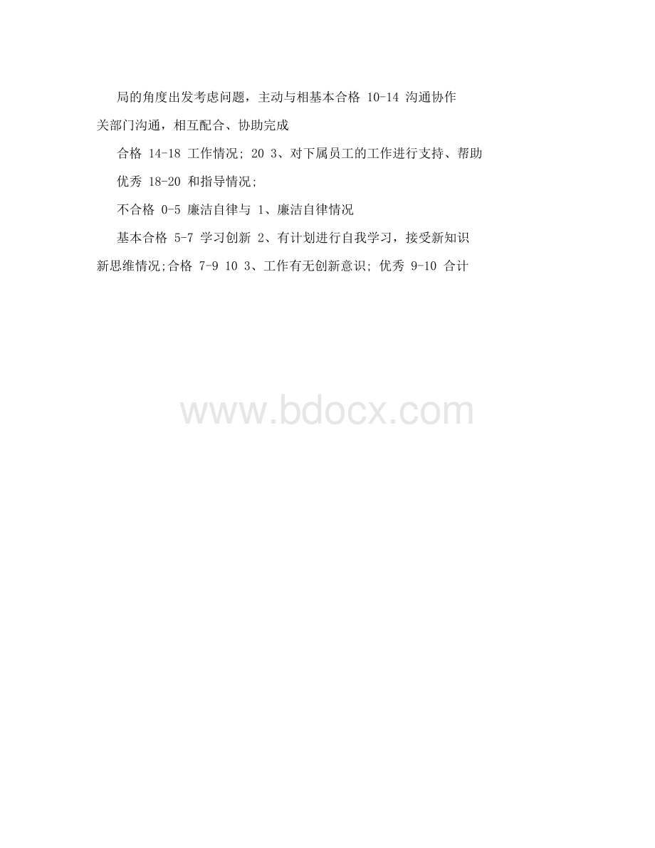 中层干部任职试用期满民主测评表.doc_第2页