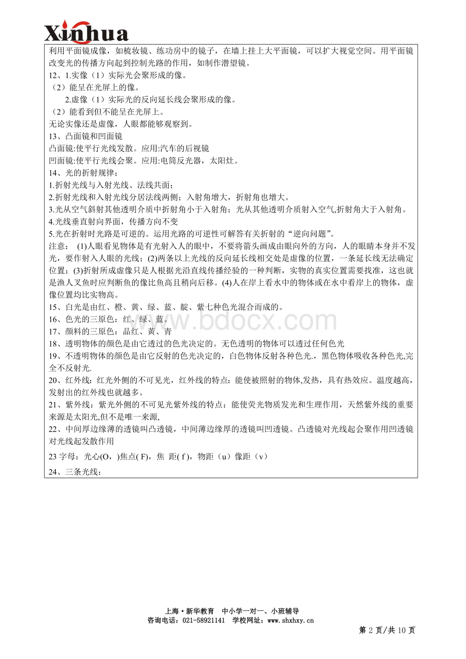 八年级物理光学教案Word文档下载推荐.doc_第2页