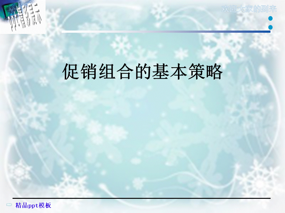 促销组合的基本策略.ppt