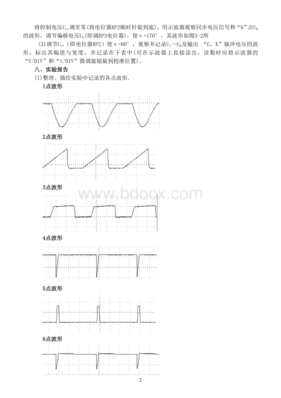 电力电子技术实验报告非常全面.doc_第2页