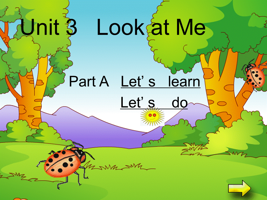 最新人教版pep三年级英语上册unit3-look-at-me-Part-A-Let's-learn-Let'do公开课课件PPT文件格式下载.ppt