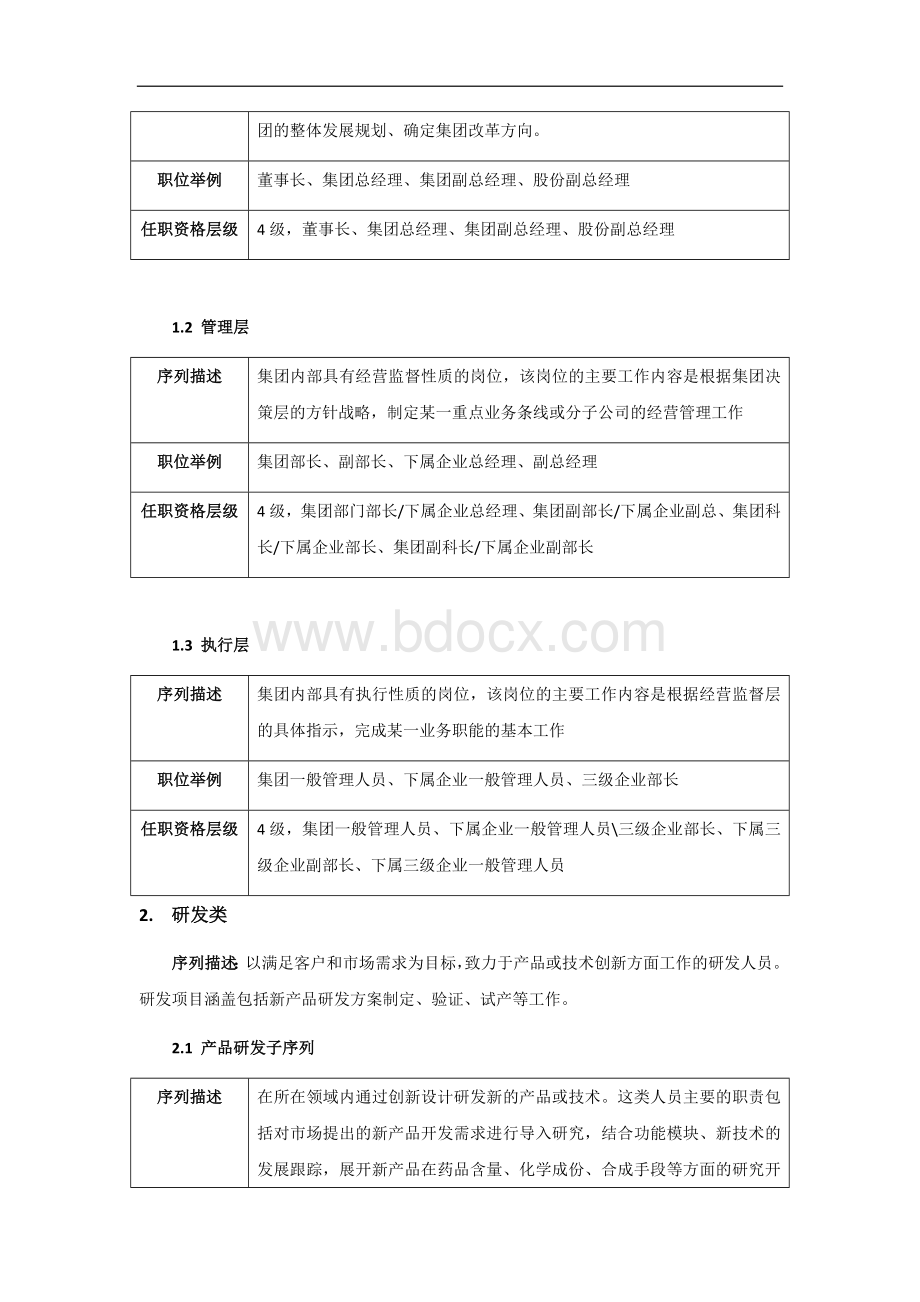 集团岗位序列划分说明(经典版).docx_第3页