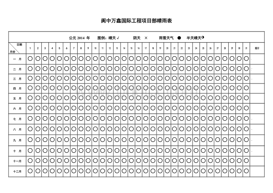 施工现场晴雨表Word下载.doc_第1页