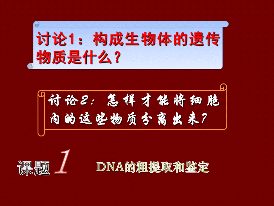 dna粗提取和鉴定教学PPT课件下载推荐.ppt_第2页