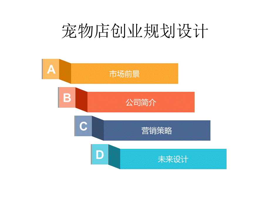 宠物店创业计划书PPT优质PPT.ppt