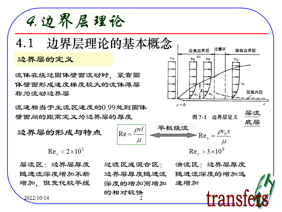 布拉修斯解是一个无穷级数使用不方便;只适用于平板表面的层流.ppt_第2页