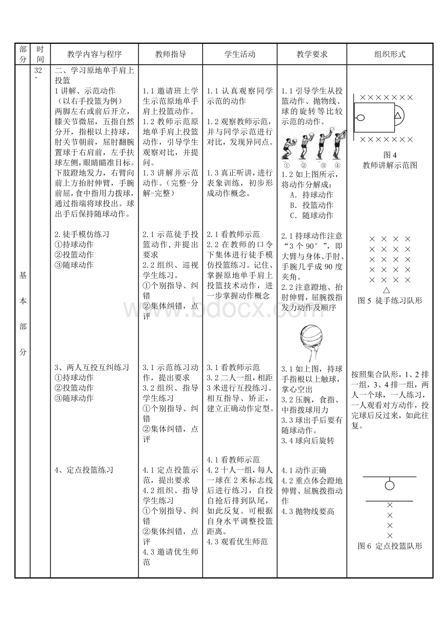 原地单手肩上投篮教案Word文档格式.doc_第2页