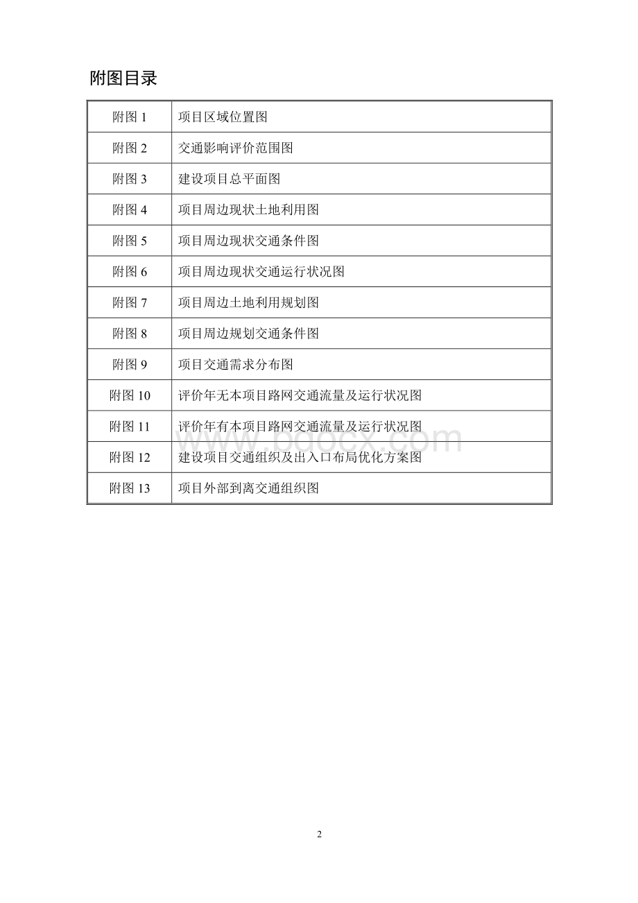 XX小学项目交通影响评价文档格式.docx_第2页