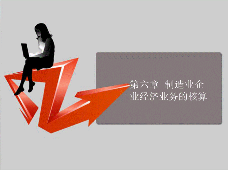 会计学原理第六章制造业企业经济业务的核算.pptx_第1页