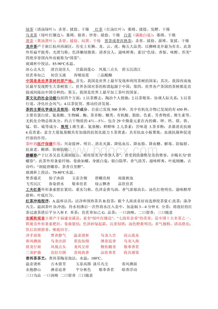 云南大学素选课考题-茶艺与茶文化-王皎Word格式文档下载.doc_第3页