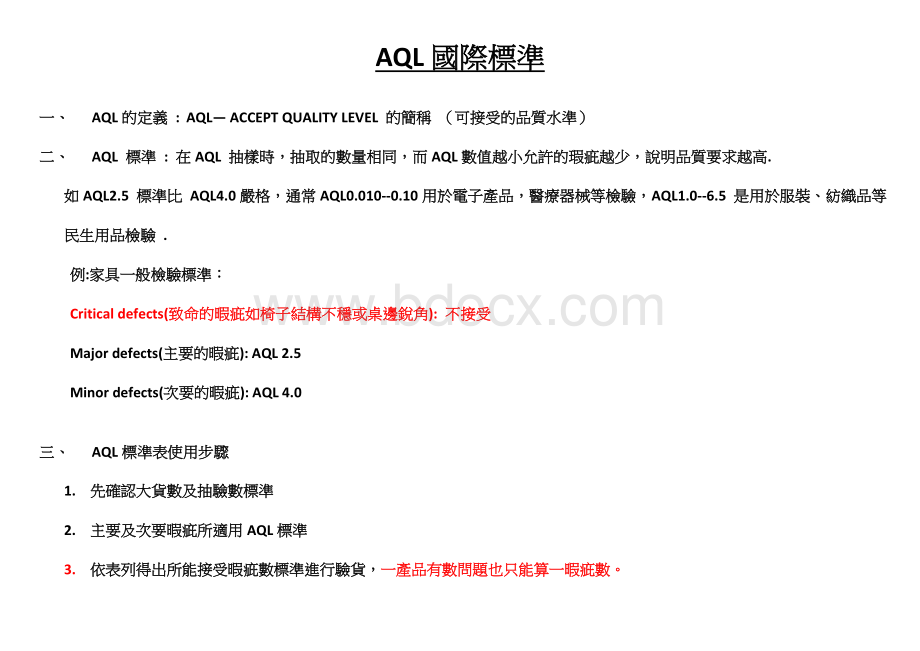 AQL国际标准.doc_第1页
