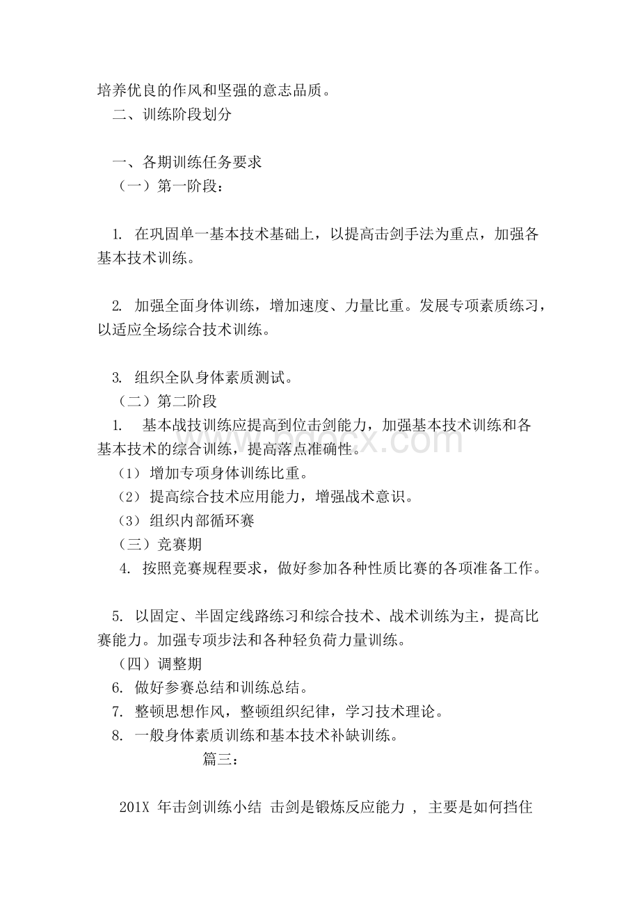 击剑训练计划(范本）.docx_第3页