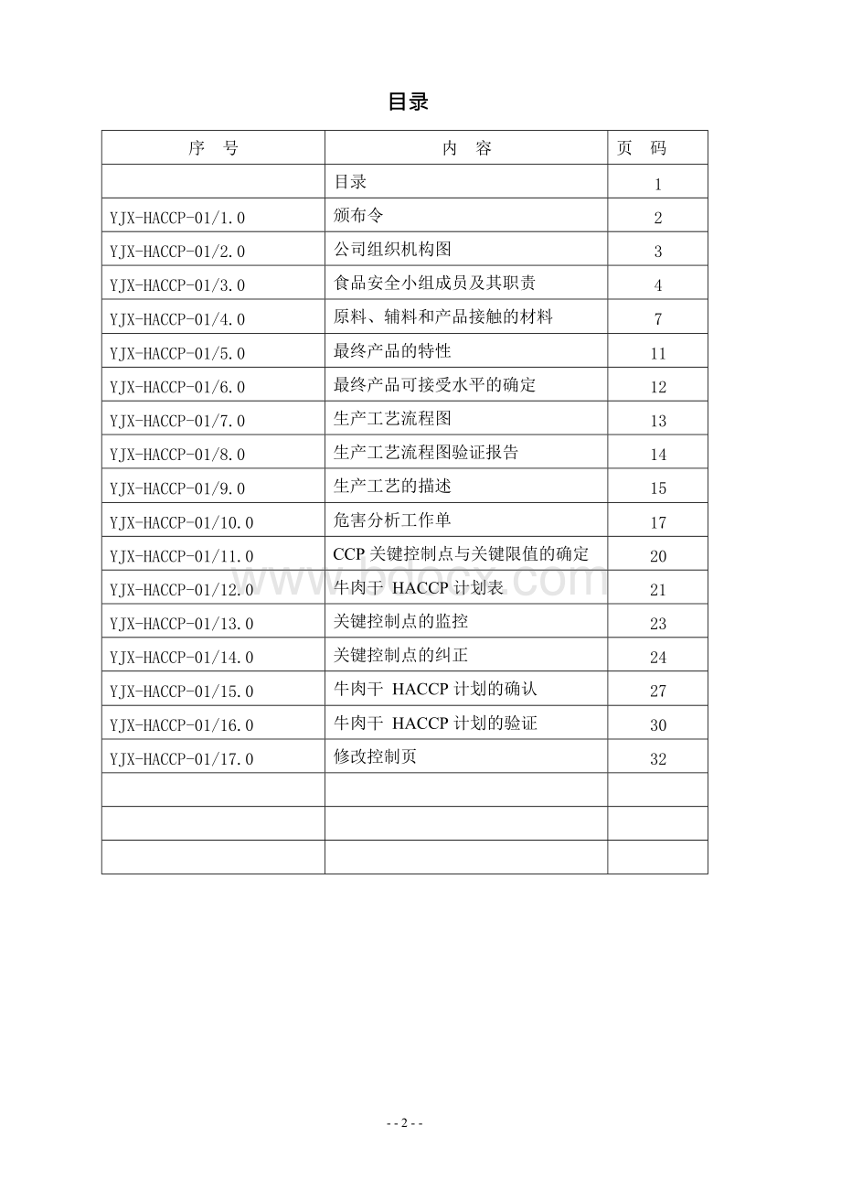 牛肉干HACCP计划文档格式.docx_第3页