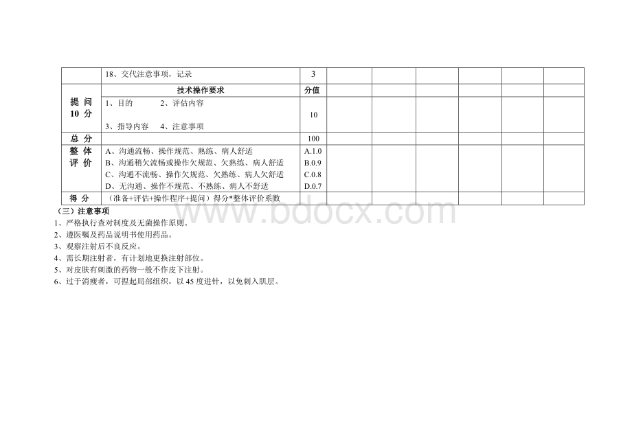 皮下注射操作考核标准Word文件下载.doc_第3页