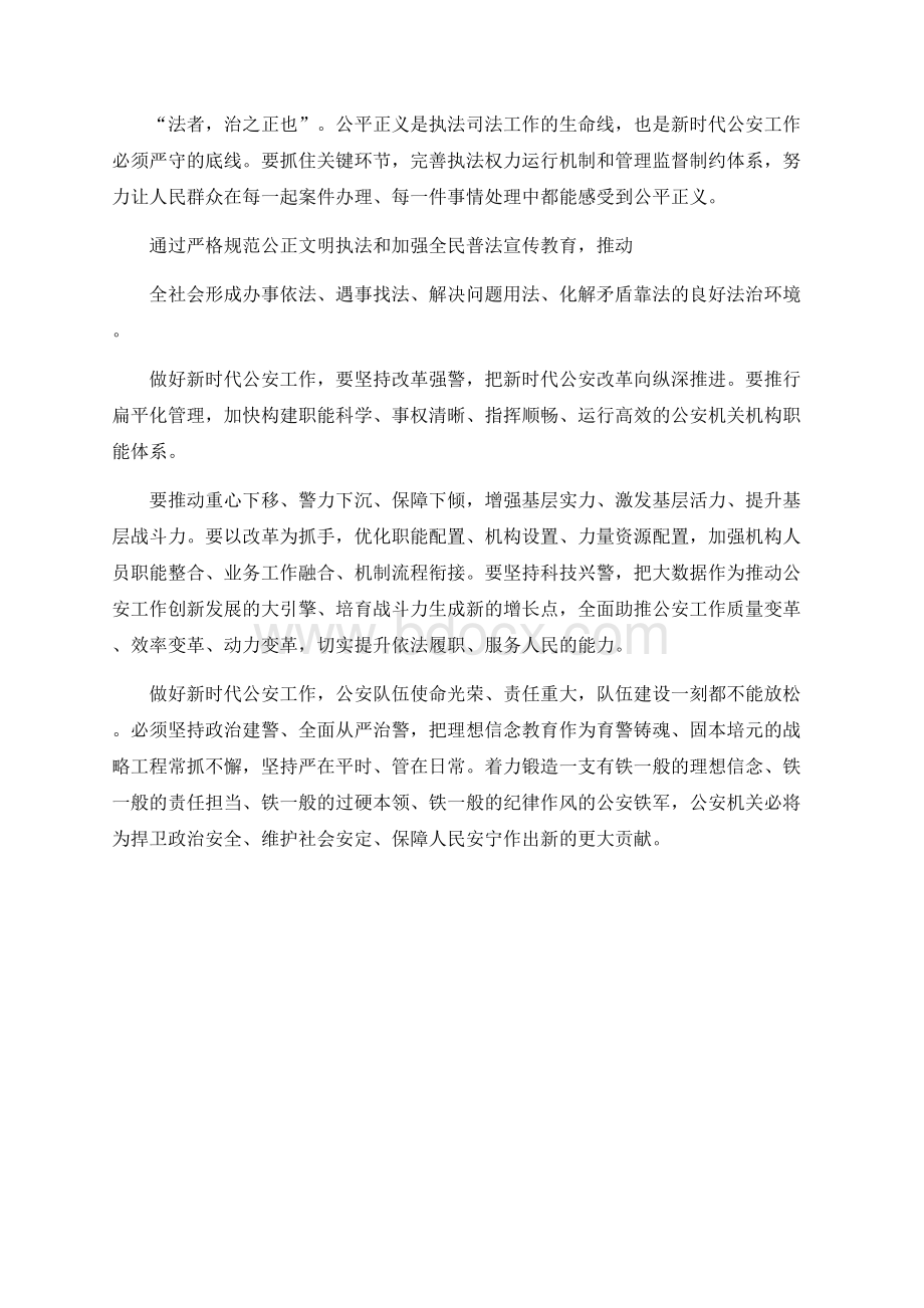 学习习近平全国公安工作会议重要讲话精神心得体会.docx_第3页