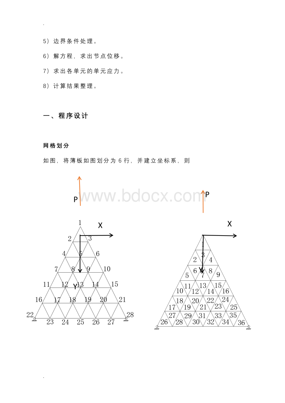 平面三角形单元有限元程序设计文档格式.doc_第2页