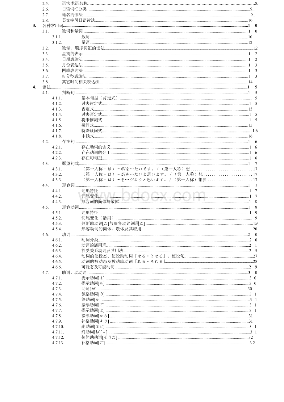 标准日本语初级知识点総括.docx_第2页