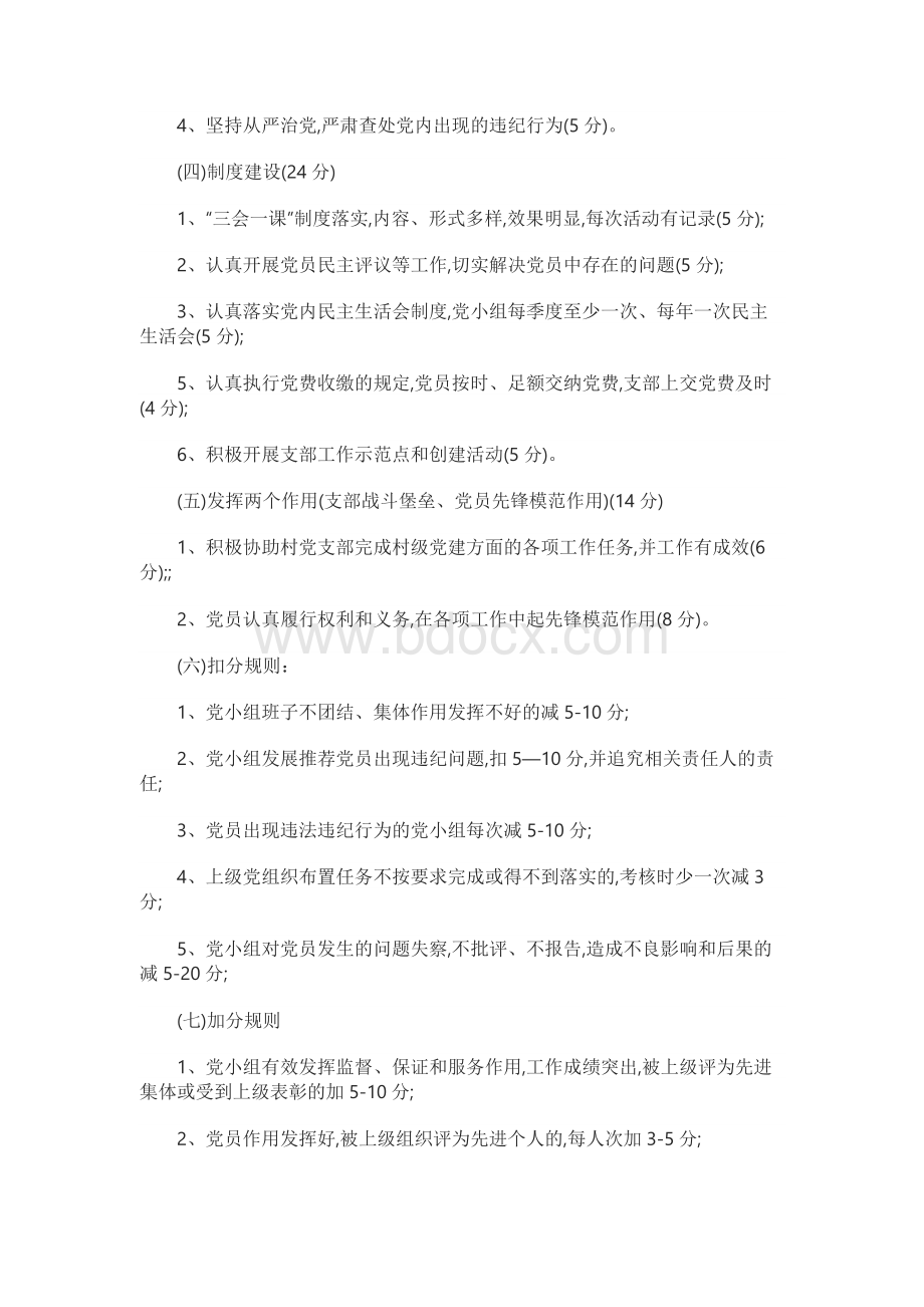 优秀党小组评选细则.docx_第3页