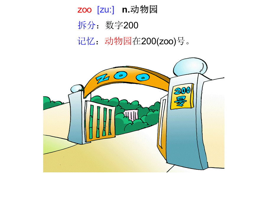 小学英语单词形象记忆法PPT文件格式下载.ppt_第3页