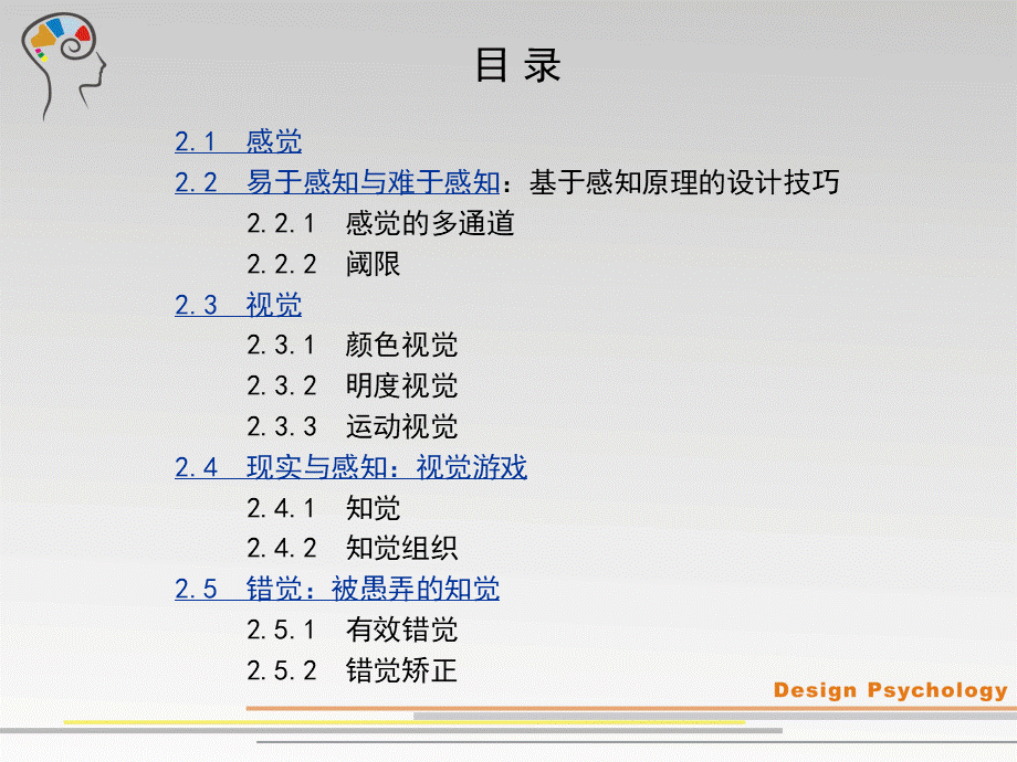 设计心理学第二章感知觉与设计优质PPT.ppt_第2页