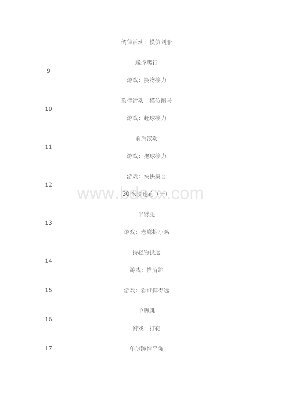 小学体育体育课本上-教材目录Word文档格式.doc_第2页