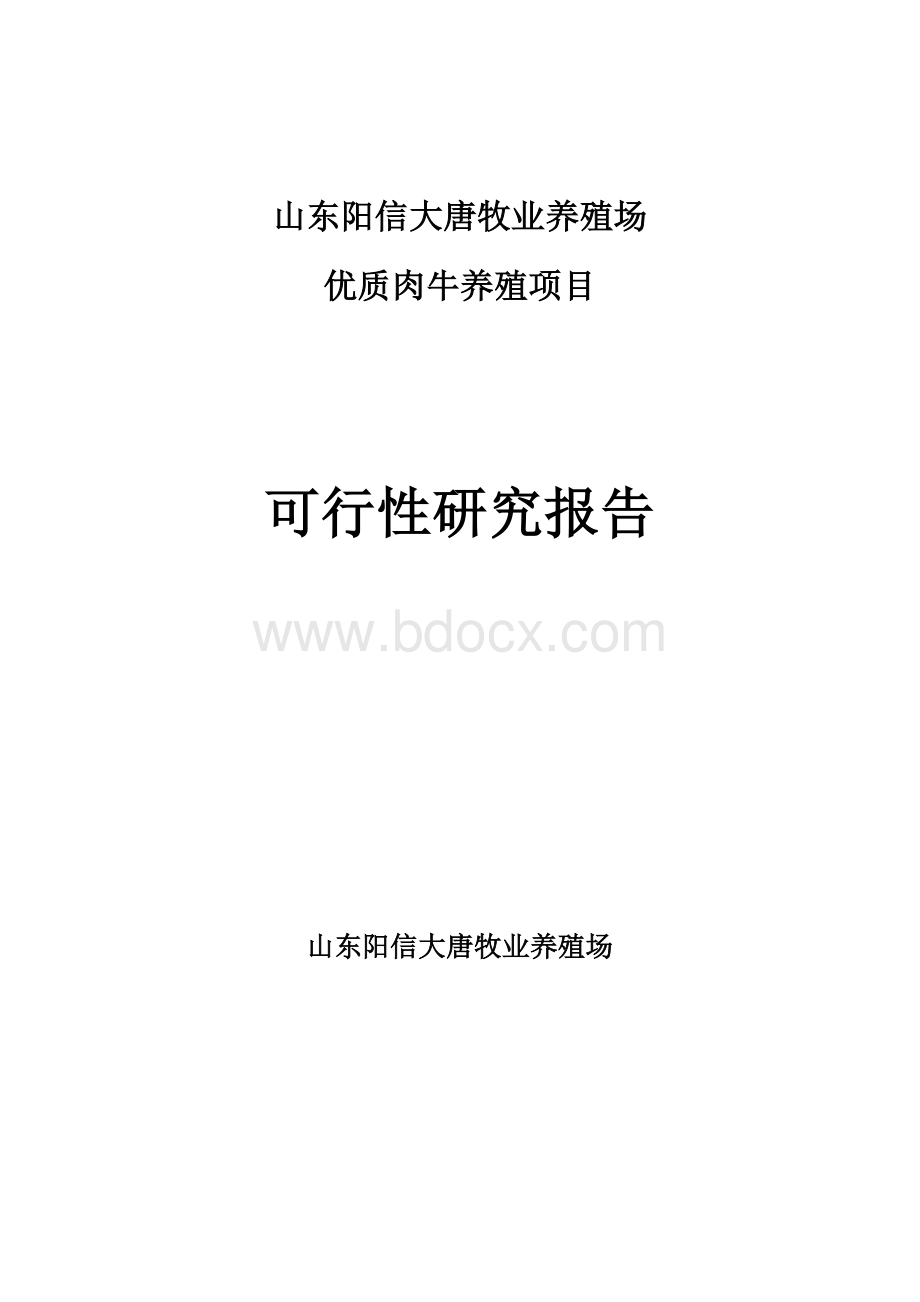 肉牛养殖分析报告.doc_第1页