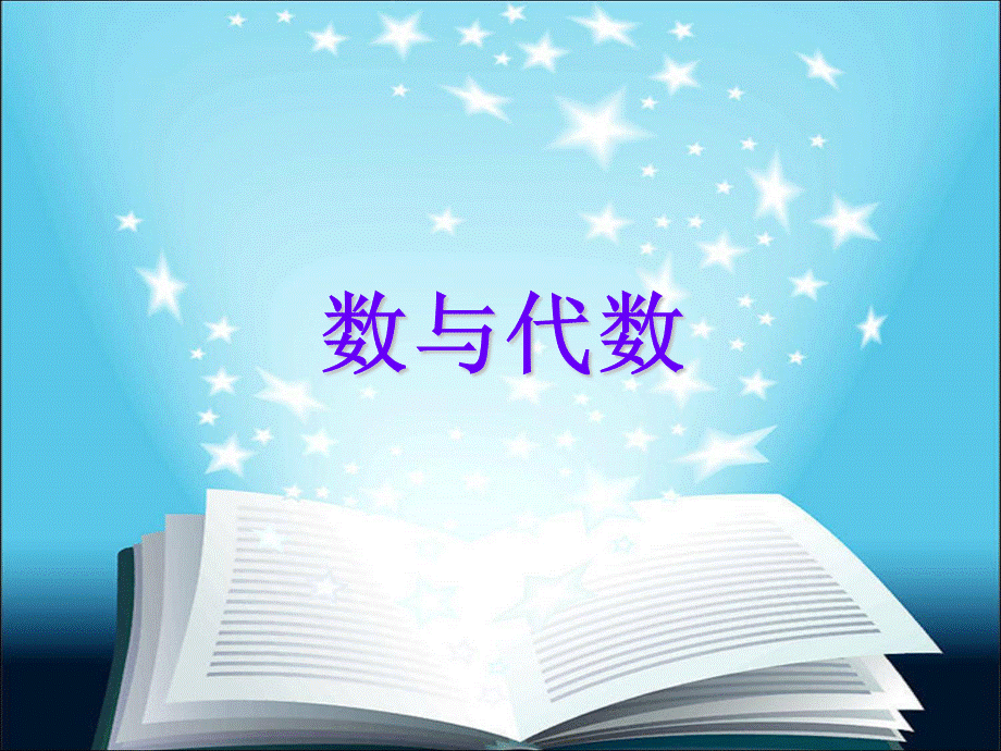 《数与代数》PPT优质PPT.pptx