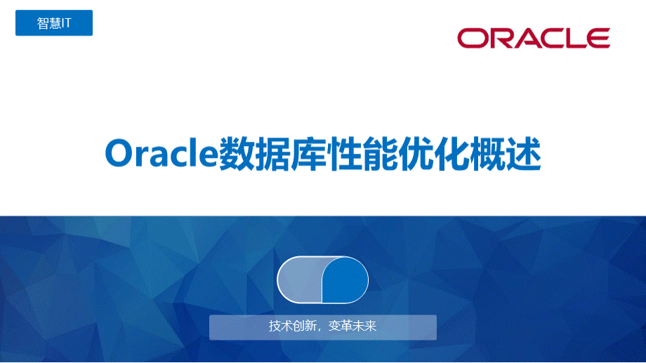 Oracle数据库性能优化概述.pptx