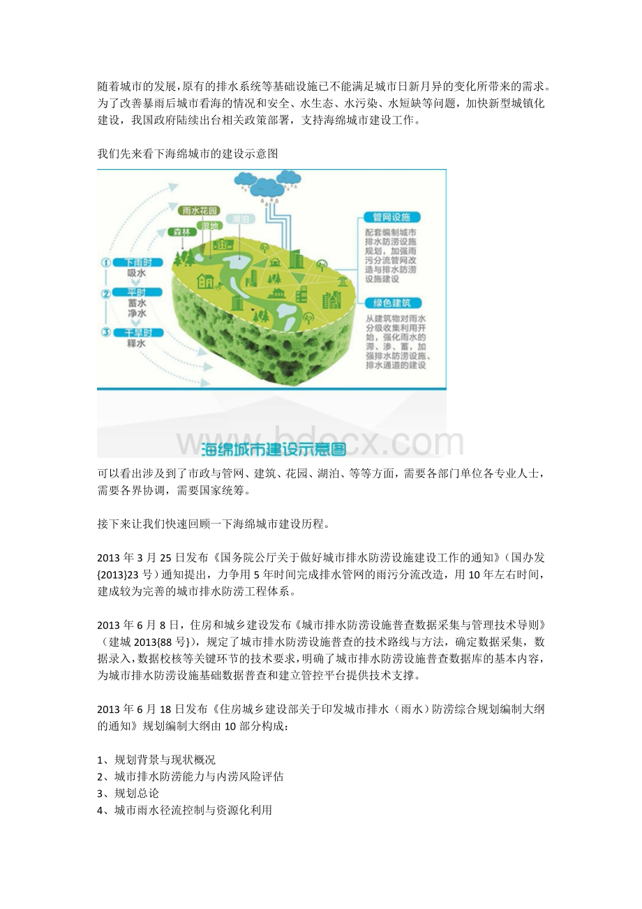 海绵城市的相关政策Word格式文档下载.doc_第1页