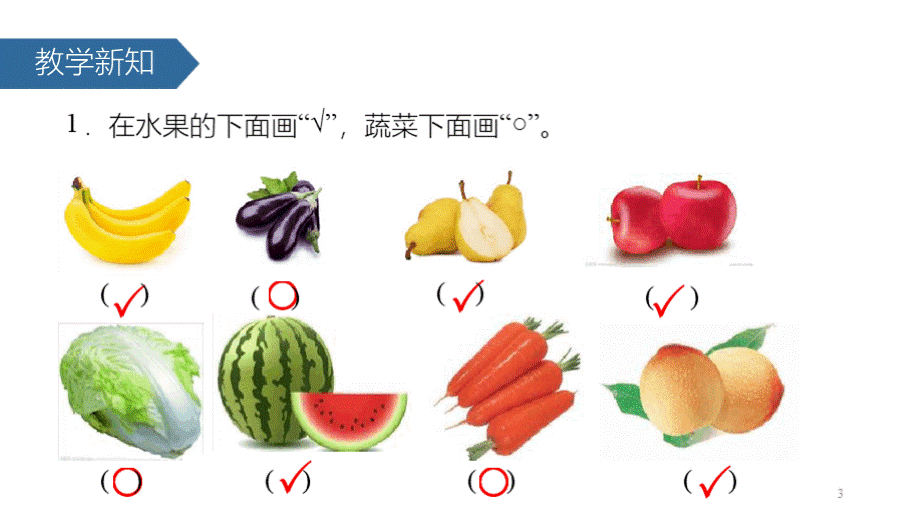 人教版一年级数学下册《分类与整理》(按给定标准分类计数)PPT文档格式.pptx_第3页