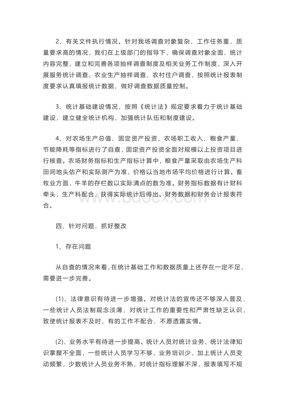 统计自查自纠报告及整改措施.docx_第3页