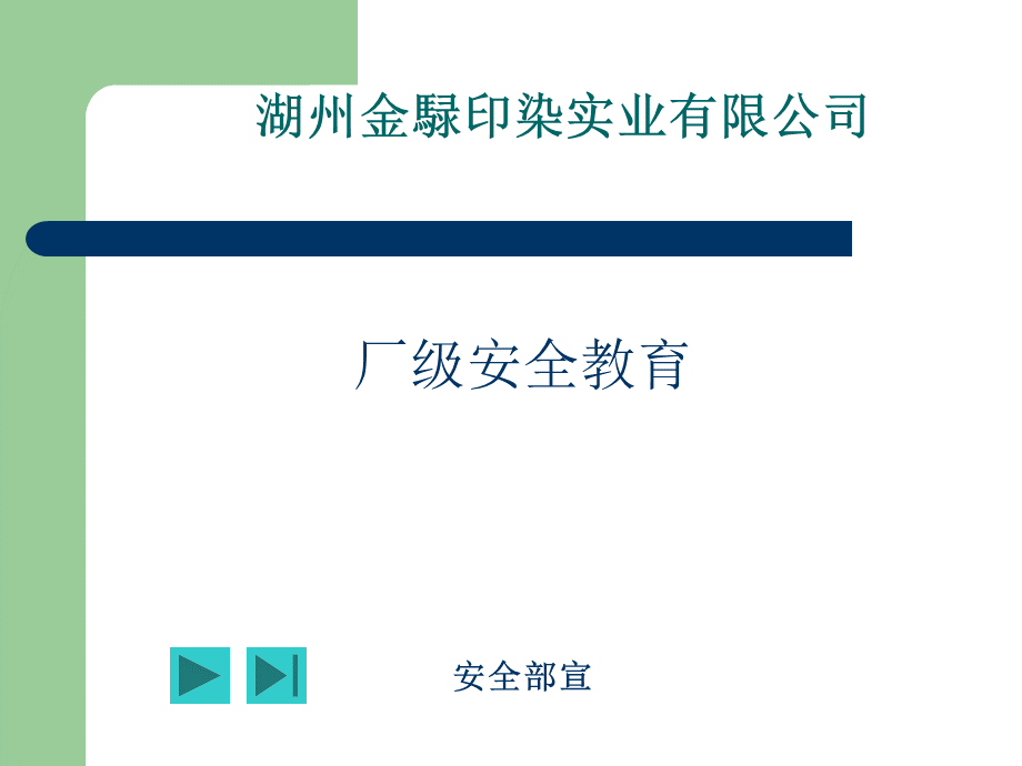 厂级安全教育培训优质PPT.ppt_第1页